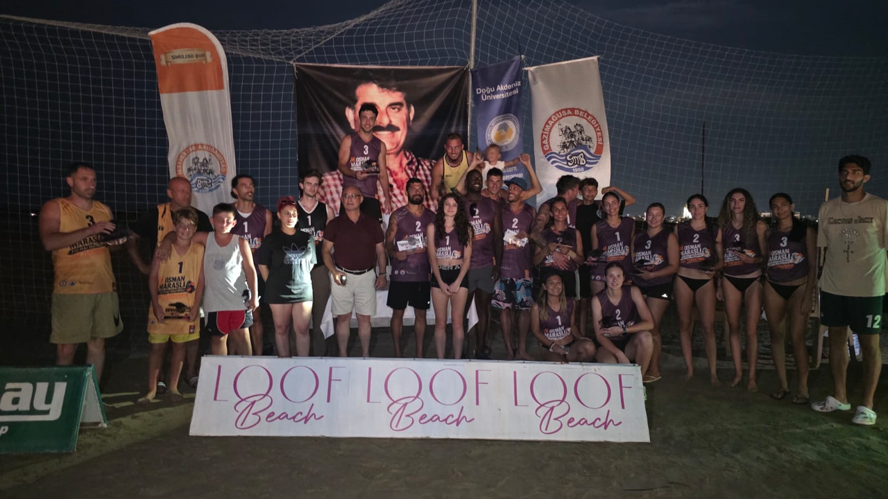 Osman Maraşlı Plaj Voleybol Anı Turnuvası tamamlandı