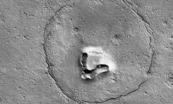 Astronomlar Mars'ta bir 'Ayı' keşfetti