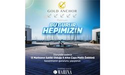 Karpaz Gate Marina'ya 5 Altın Çapa Platin ödülü