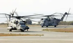 Mari'de inşa edilen helikopter üssü
