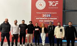 Cimnastik antrenörleri büyük deneyim kazandı