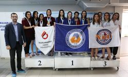 Yüzmede DAÜ ve UKÜ birinci