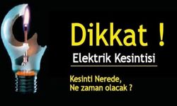 Yeşilırmak’ta bugün 3 saat elektrik kesintisi yapılacak