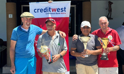 Creditwest Bank Stableford Golf Turnuvası şampiyonu Hasan İlkay