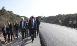 Dipkarpaz-Manastır yolunda asfaltlama çalışmaları başladı