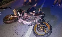 Akova-Yıldırım yolunda motosiklet kazası: 1 ağır yaralı