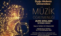 DAÜ Müzik Öğretmenliği lisans programı için burs sıralama yetenek sınavı yapılacak