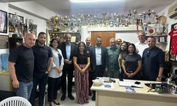 CTP yetkililerinden Akdeniz Spor Birliği’ne ziyaret