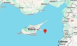 Kıbrıs açıklarında deprem