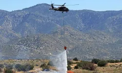 Güney Kıbrıs’ta yangınlarla mücadelede “Black Hawk” dönemi