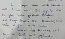 Ezel Kaynak, istifasını yazılı sundu