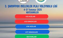 3. Şampiyon Melekler Plaj Voleybolu Ligi için geri sayım başladı