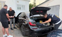 Trafik kontrolünde uyuşturucu bulundu