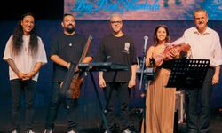 Gazimağusa'da Magnetic Faces Trio konser verdi