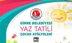 Girne Belediyesi, temmuz ayı boyunca çocuklara yönelik ücretsiz atölye çalışmaları düzenliyor