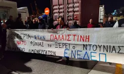 Yunanistan'da liman işçileri, İsrail'e gidecek askeri malzeme yüklü gemiyi durdurmak için eylem yapacak