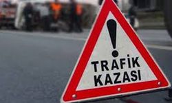 Lefkoşa-Gazimağusa ana yolunda trafik kazası..araç sürücü yaralandı