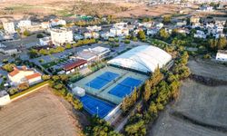 Gönyeli Tenis Kulübü tesislerinde sona yaklaşılıyor