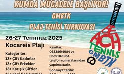 Sezonun ilk plaj tenisi turnuvası Kocareis’te