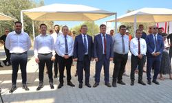 Üstel, Girne Doğu Çevre Yolu 1. Etap Yol Yapımı Başlama Töreni'ne katıldı