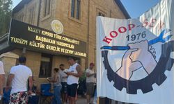 KOOP-SEN’in grevi dokuzuncu gününde Başbakanlık önünde devam ediyor