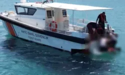 Denizden kaçarken yakalandı