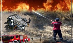 Bir haftada 8 yangın, 28 özel servis olayı
