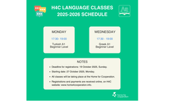 Dayanışma Evi’nde Türkçe ve Yunanca dil kurslarına kayıtlar başladı