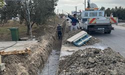 Mesarya Belediyesi Korkuteli’nde altyapı çalışmalarını sürdürüyor