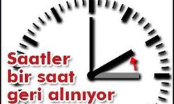 Yaz saati uygulaması 25 Ekim’de sona erecek