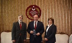 Meclis Başkanı Öztürkler Hamburg Türk Basın Birliği heyetini kabul etti