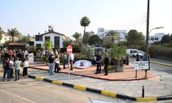 Lefkoşa'daki "Amaç Arnavutoğlu Meydanı" törenle açıldı