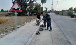 Mesarya Belediyesi Korkuteli’nde altyapı çalışmalarını sürdürüyor