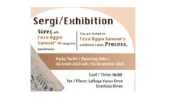 Feza Aygın Sanıvar’ın Süreç adlı sergisi 2 Aralık Salı Günü açılıyor