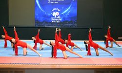 Lefkoşa Cimnastik Kulübü, Cumhurbaşkanlığı Sarayı’nda gövde gösterisi yaptı