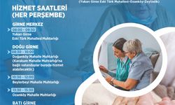 Girne Belediyesi köylerde hemşirelik hizmetlerine devam ediyor