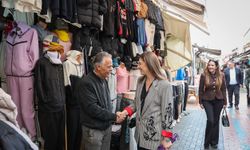 İncirli, Lefkoşa Surlariçi’nde esnafın yeni yılını kutladı