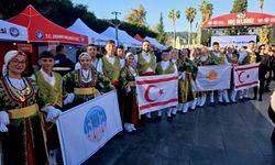 KKTC Cittaslow Ağı, Antalya'da Demre Belediyesinin düzenlediği noel baba etkinliklerine katıldı