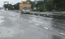 Yağmurlu havada tehlikeli taşımacılık