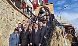 Ataoğlu, Beypazarı'nda Kıbrıs gazileriyle bir araya geldi