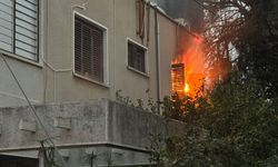 Lefkoşa’da Köşklüçiftlik bölgesindeki bir ikametgahta yangın çıktı