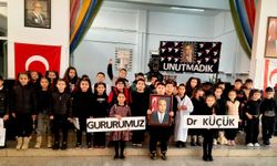 Güzelyurt Kurtuluş İlkokulu’nda anlamlı tören