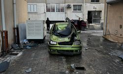 Fırtına Lefkoşa'da zarara yol açtı