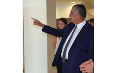 Milli Eğitim Bakan Çavuşoğlu, 8. Algım Görsel Sanatlar Sergisi’nin açılışına katıldı