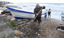 Karaoğlanoğlu’nda plaj temizliği yapıldı