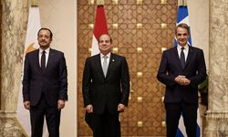 Güney Kıbrıs Yunanistan ve Mısır üçlü zirvede biraraya geldi