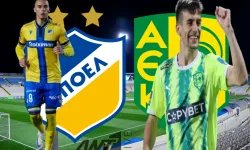 APOEL-AEK maçında olaylar çıktı