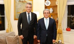 Cumhurbaşkanı Erhürman, New York'ta Büyükelçi Yıldız ile görüştü