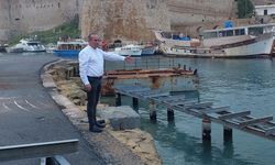 Ataoğlu, Girne Antik Limanı’nda yürütülen çalışmaları inceledi