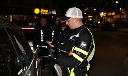 Dört saatte 550 sürücüye ceza